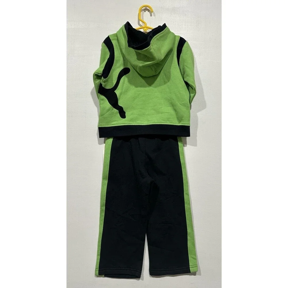 PUMA  size 2T toddler boy hoodie & joggers 2 pcs set new - Picture 4 of 11